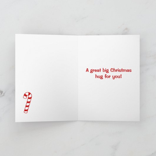 Weihnachtskarte Feiertagskarte (Innenseite)