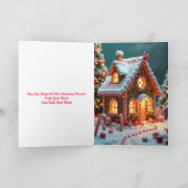 Weihnachtskarte Feiertagskarte (Innenseite)