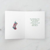 Weihnachtskarte Feiertagskarte (Innenseite)