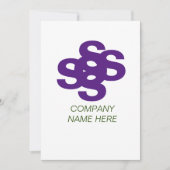 Weihnachtskarte Feiertagskarte (Vorderseite)