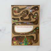 Weihnachtskarte Feiertagskarte (Innenseite)