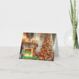 Weihnachtskarte Feiertagskarte