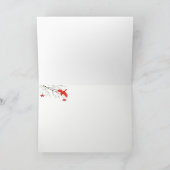 Weihnachtskarte Feiertagskarte (Innenseite)