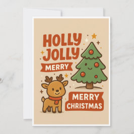 Weihnachtskarte Feiertagskarte