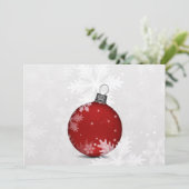 Weihnachtskarte Feiertagskarte (Stehend Vorderseite)