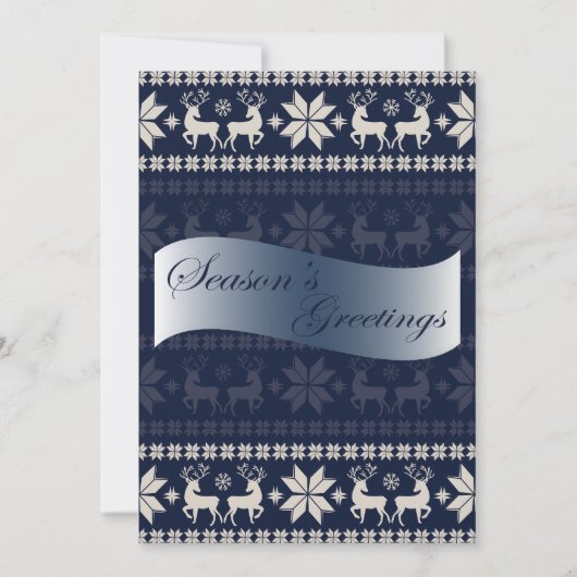 Weihnachtskarte Feiertagskarte (Vorderseite)