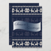 Weihnachtskarte Feiertagskarte (Vorne/Hinten)