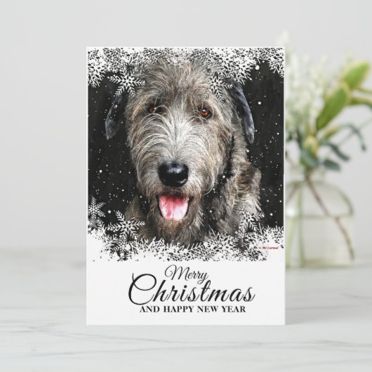 Weihnachtskarte Feiertagskarte (Stehend Vorderseite)