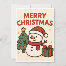Weihnachtskarte Feiertagskarte