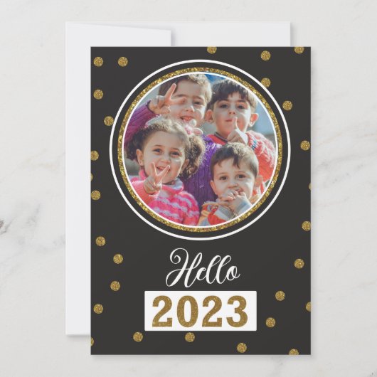 Weihnachtskarte Feiertagskarte (Vorderseite)