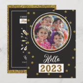 Weihnachtskarte Feiertagskarte (Vorne/Hinten)