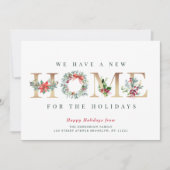 Weihnachtskarte Feiertagskarte (Vorderseite)