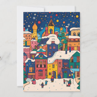 Weihnachtskarte Feiertagskarte