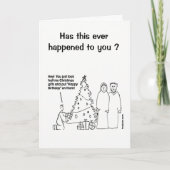 Weihnachtskarte Feiertagskarte (Vorderseite)