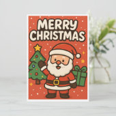 Weihnachtskarte Feiertagskarte (Stehend Vorderseite)