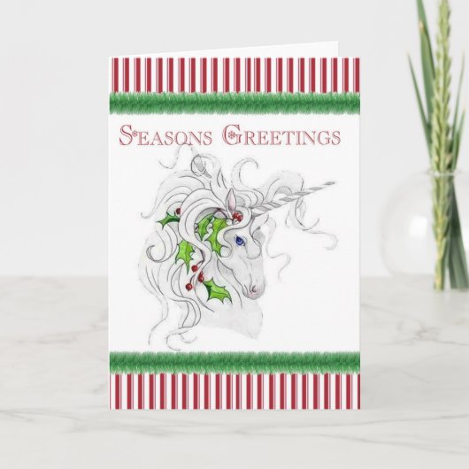 Weihnachtskarte Feiertagskarte (Vorderseite)