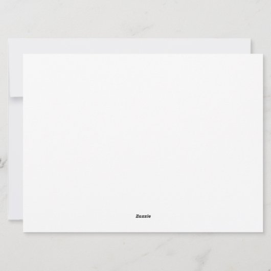 Weihnachtskarte Feiertagskarte (Rückseite)