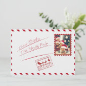 Weihnachtskarte Feiertagskarte (Stehend Vorderseite)