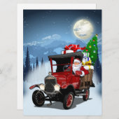 Weihnachtskarte Feiertagskarte (Vorne/Hinten)