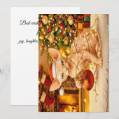 Weihnachtskarte Feiertagskarte (Vorne/Hinten)