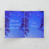 Weihnachtskarte Feiertagskarte (Innenseite)