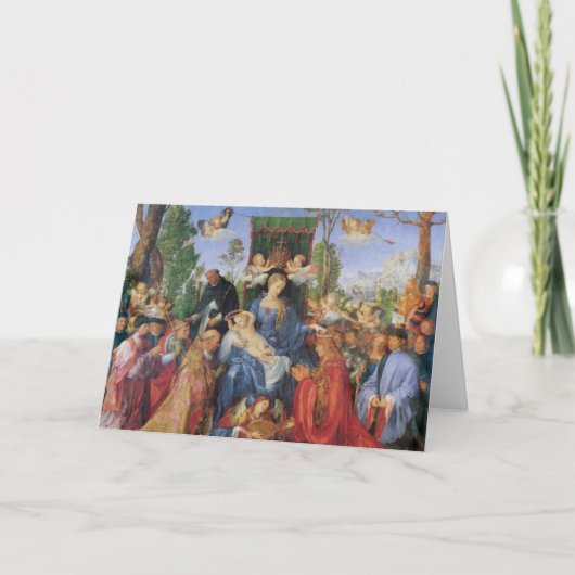 Weihnachtskarte Feiertagskarte (Vorderseite)