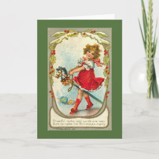 Weihnachtskarte Feiertagskarte