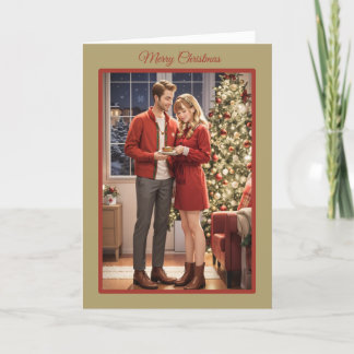 Weihnachtskarte Feiertagskarte