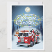 Weihnachtskarte Feiertagskarte (Vorderseite)