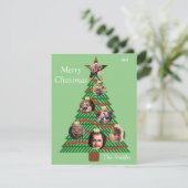 Weihnachtskarte Feiertagskarte (Stehend Vorderseite)