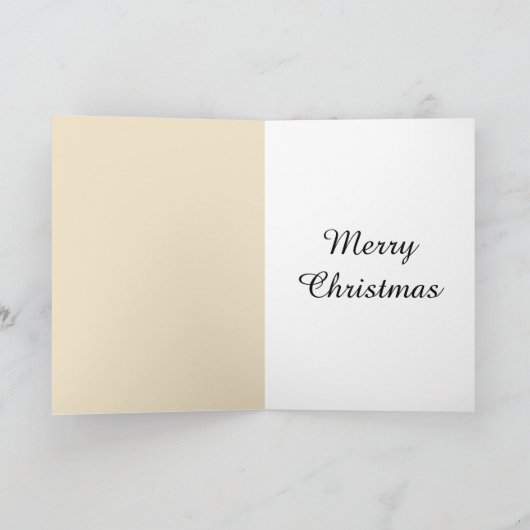 Weihnachtskarte Feiertagskarte (Innenseite)
