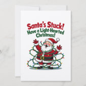 Weihnachtskarte Feiertagskarte (Vorderseite)