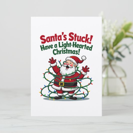 Weihnachtskarte Feiertagskarte (Stehend Vorderseite)