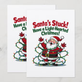 Weihnachtskarte Feiertagskarte (Vorne/Hinten)