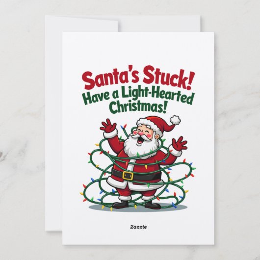 Weihnachtskarte Feiertagskarte (Rückseite)