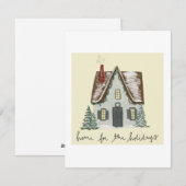 Weihnachtskarte Feiertagskarte (Vorne/Hinten)