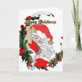 Weihnachtskarte Feiertagskarte (Vorderseite)