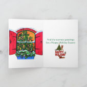 Weihnachtskarte Feiertagskarte (Innenseite)