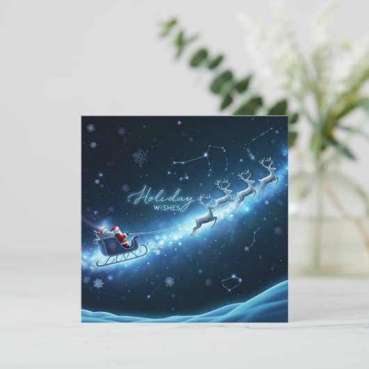 Weihnachtskarte Feiertagskarte (Stehend Vorderseite)