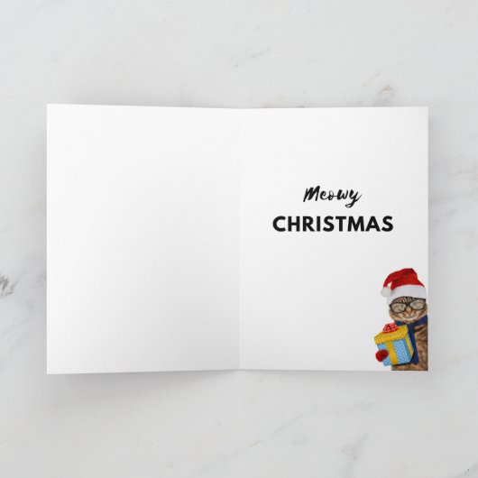 Weihnachtskarte Feiertagskarte (Innenseite)