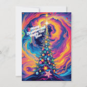 Weihnachtskarte Feiertagskarte (Vorderseite)