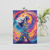 Weihnachtskarte Feiertagskarte (Stehend Vorderseite)