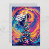 Weihnachtskarte Feiertagskarte (Vorne/Hinten)