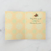 Weihnachtskarte Feiertagskarte (Innenseite)