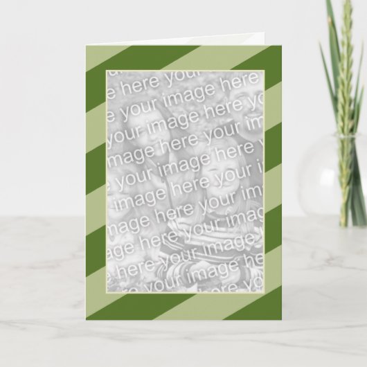 Weihnachtskarte Feiertagskarte (Vorderseite)