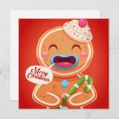 Weihnachtskarte Feiertagskarte (Vorne/Hinten)