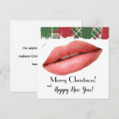 Weihnachtskarte! Feiertagskarte (Vorne/Hinten)