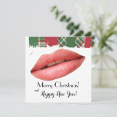 Weihnachtskarte! Feiertagskarte (Stehend Vorderseite)