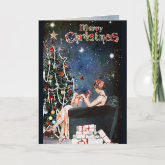 Weihnachtskarte Feiertagskarte