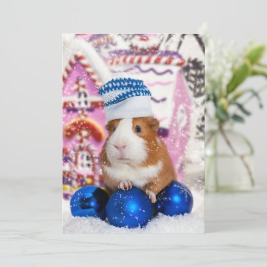 Weihnachtskarte Feiertagskarte (Stehend Vorderseite)